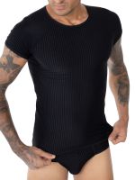 Eros Veneziani Nero: T-Shirt, schwarz