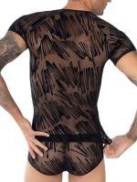 Eros Veneziani Edoardo: T-Shirt, schwarz